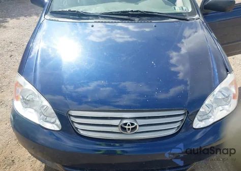 2004 Toyota Corolla Le из США, поврежденный, VIN 2T1BR38E54C211111